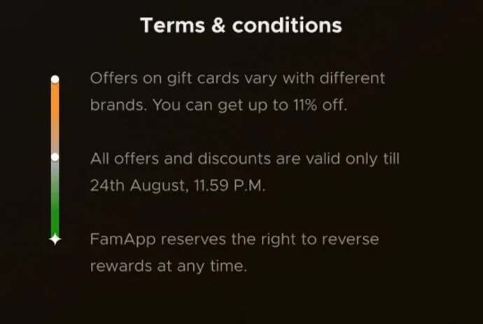 FamPay Custom QR Code Offer