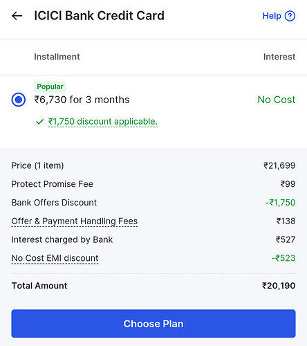 Offer Details