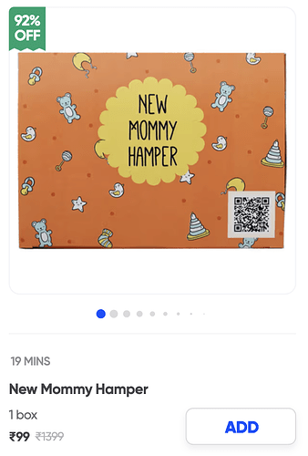 New Mommy Hamper Screenshot 1