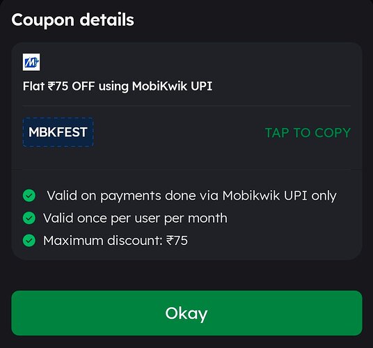 Zomato MobiKwik Offer 2