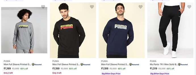 Latest PUMA Clothing Offers