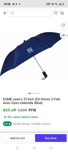 EUME Leatrix Umbrella