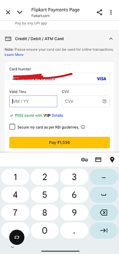 Flipkart Axis Offer 2