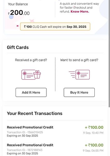 TataCLiQ Free Cash Offer