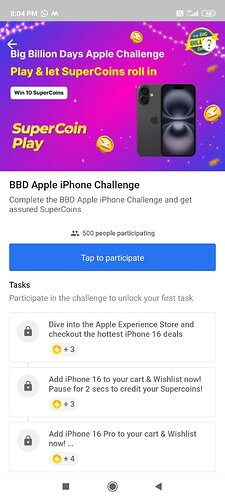 Flipkart Apple Challenge Proof 1