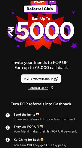 PopCoins Refer and Earn