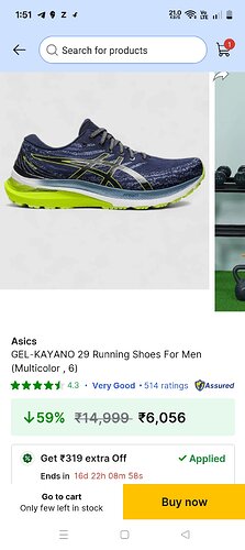Asics GEL-KAYANO 29 Running Shoes