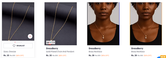 Dressberry Necklace Collection Sale