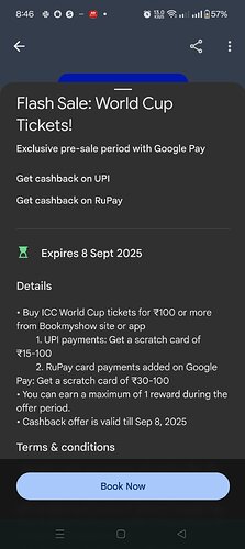 ICC World Cup Tickets Pre-Sale Offer