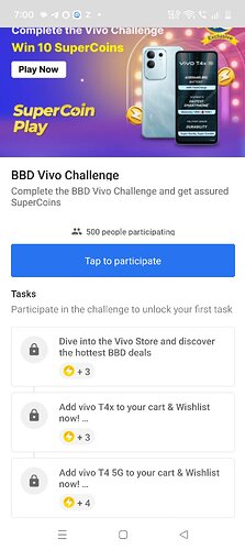 Flipkart Vivo Challenge Overview