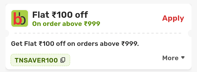 Tata Neu Big Basket ₹100 Off