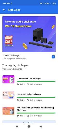 Flipkart Audio Challenge Screenshot