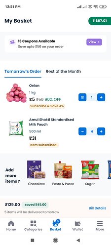 Milkbasket Onion Deal Screenshot 1