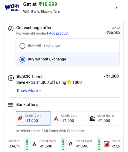 Flipkart Bank Offer Details