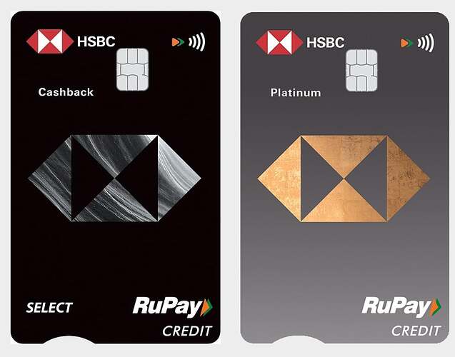 HSBC RuPay Credit Cards