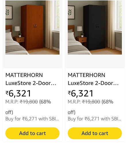 Wardrobe Deal on Amazon