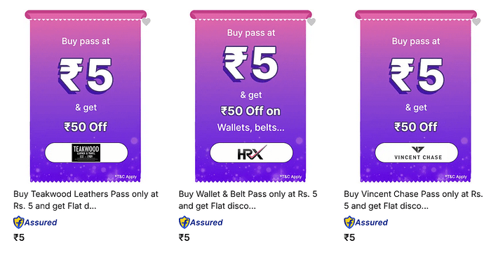 Big Billion Day ₹1 Pass