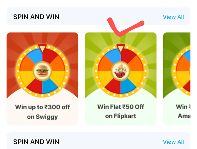 Paytm Spin & Win Offer