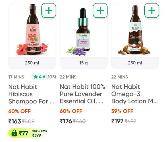 Nat Habit Face Wash Offer