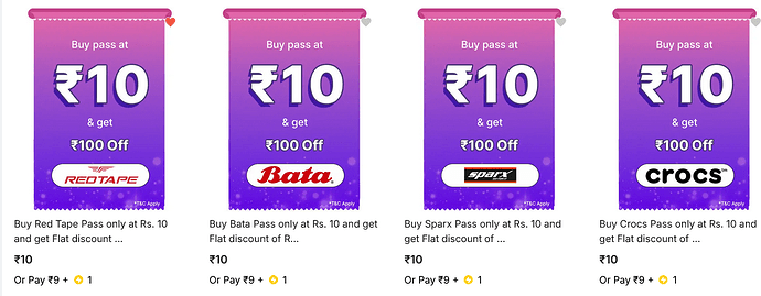 Big Billion Day ₹9 Pass