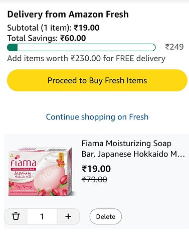 Fiama Moisturizing Soap Bar
