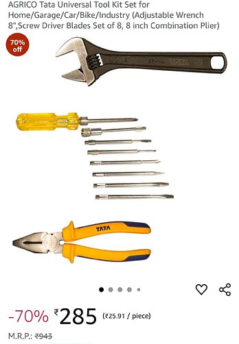 AGRICO Tata Universal Tool Kit
