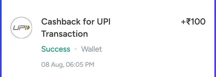 Adani One Cashback Confirmation Screenshot 2