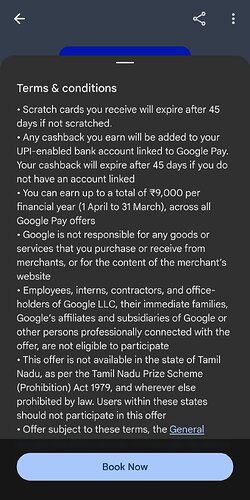 Google Pay UPI Discount