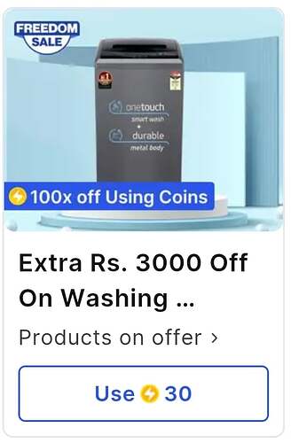 Samsung Washing Machine Offers