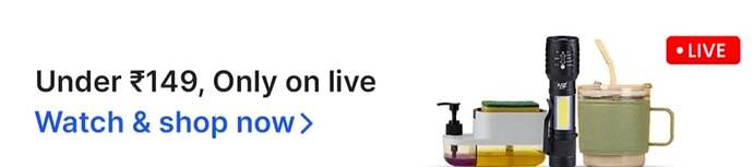 Flipkart Live Shop Discount