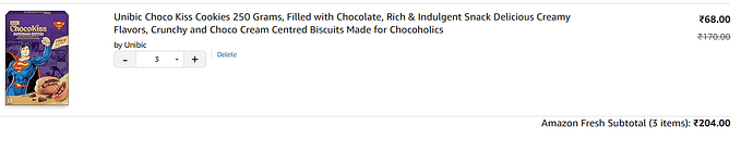 Unibic Choco Kiss Cookies Discount