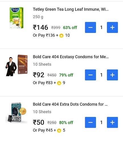 Daily Needs at Discount