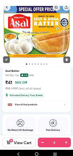 Milkymist Asal Dosa Idli Batter