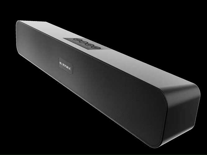 Nu Republic Soundbar 20 Front