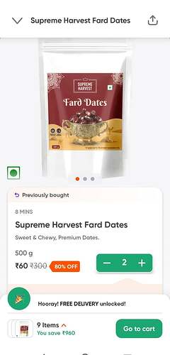 Supreme Harvest Fard Dates Image 1