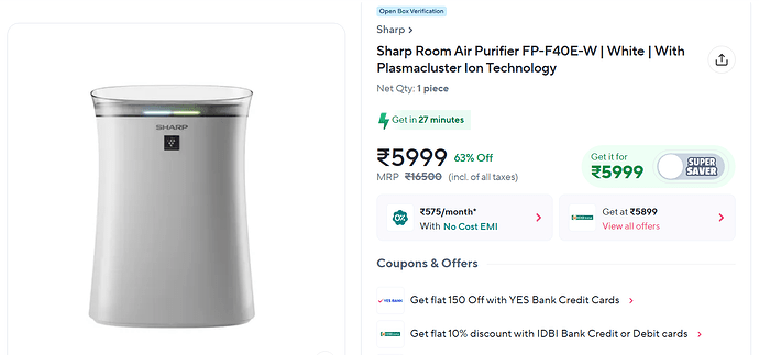 Sharp Electric Kettle Offer 4