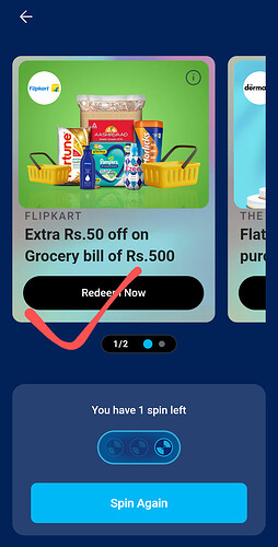 Paytm Spin & Win Coupon Details