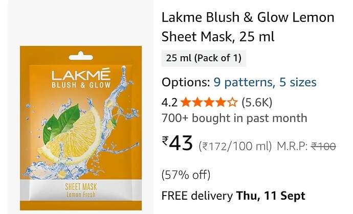 Lakme Products Sale