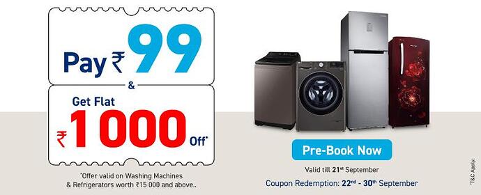 Reliance Digital ₹1000 Off Offer