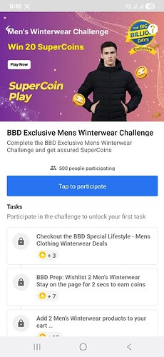 Flipkart Challenge Rewards
