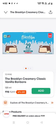 The Brooklyn Creamery Classic Vanilla Bonbons Offer