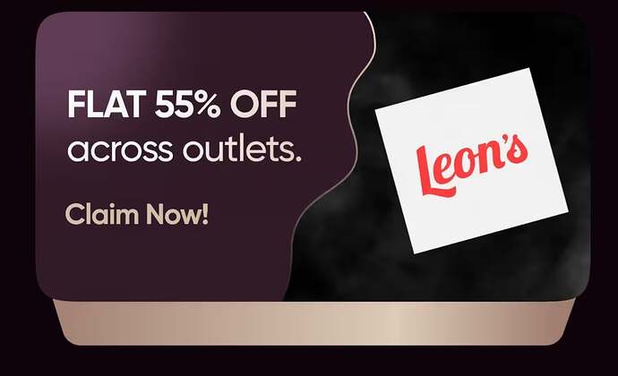 Swiggy Black Friday Offer Leon's Burger