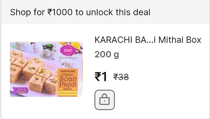 Flipkart Grocery Deal