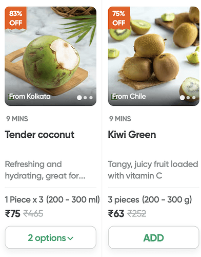 Swiggy Instamart Deal Screenshot