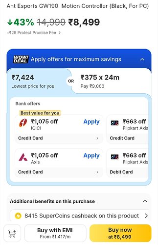 Flipkart SuperCoins Offer