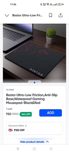 Bestor Gaming Mousepad