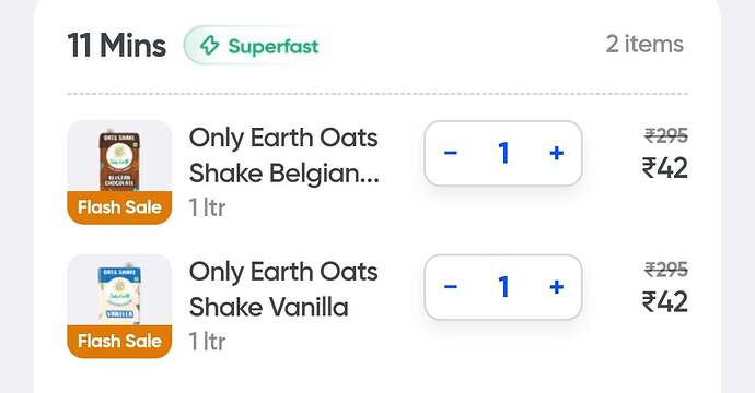Only Earth Oats Shake