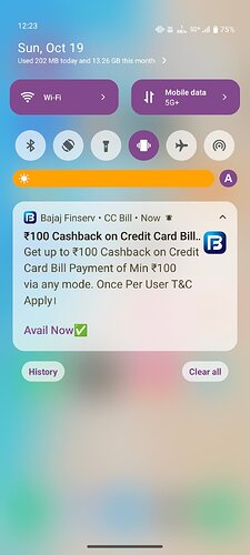 Bajaj Finserv Credit Card Cashback Offer