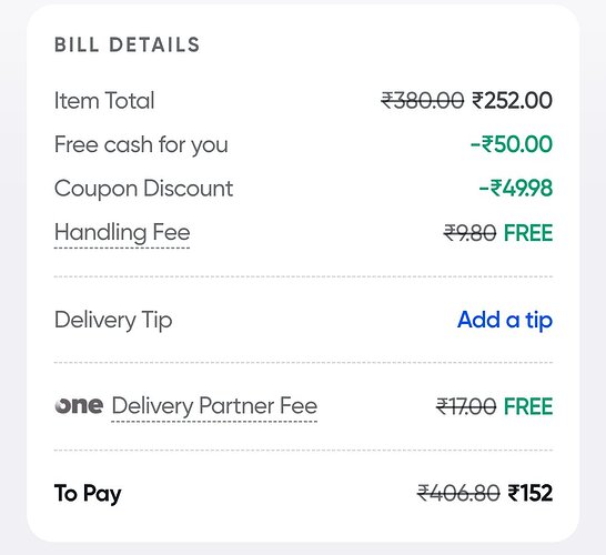 Swiggy Instamart Offer Screenshot 1