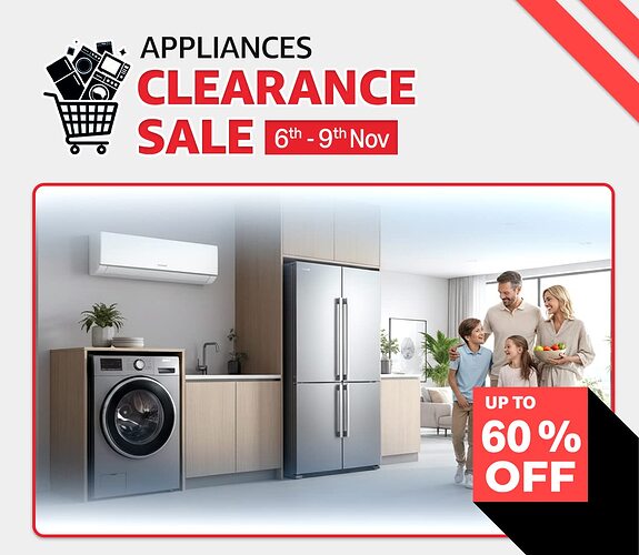Appliances offers